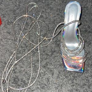 Azalea Wang. 7.5. lace up heel!